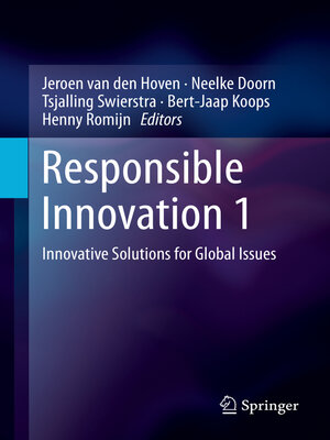 cover image of Responsible Innovation 1